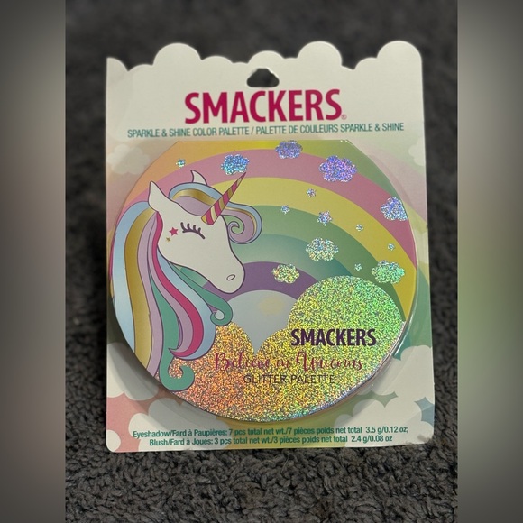 NWT Smackers brand Believe in Unicorns Sparkle & Shine color palette - Picture 1 of 4